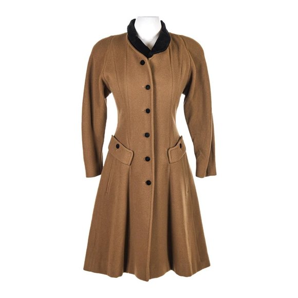Fendi 365 Coats 40 Brown